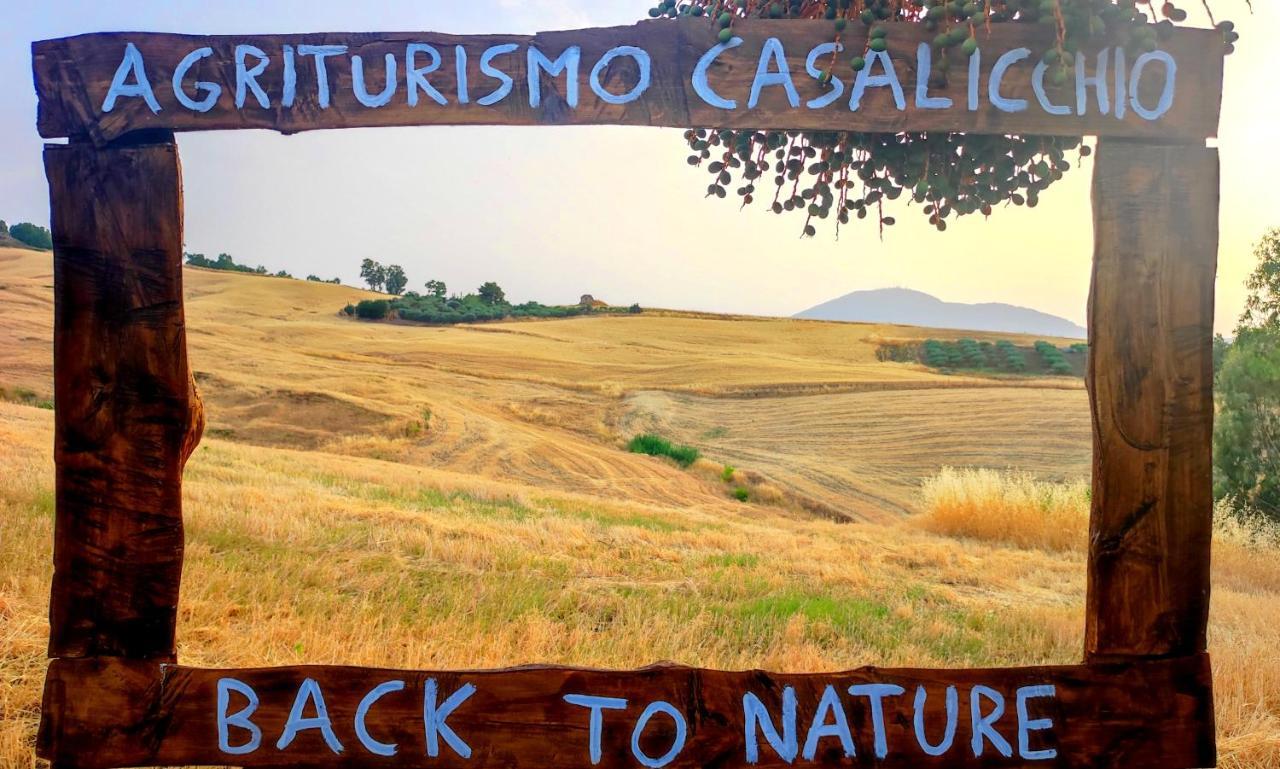 Agriturismo Casalicchio Cammarata 外观 照片